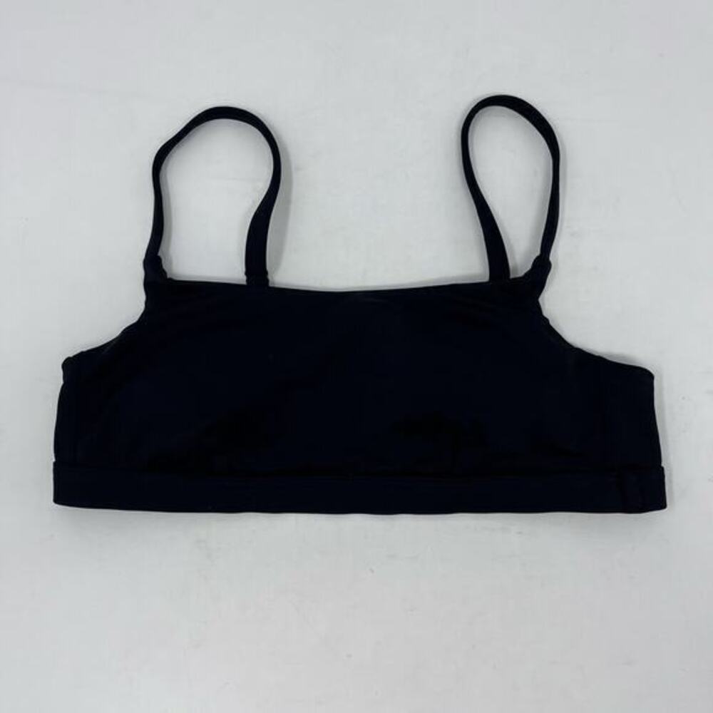 by Anthropologie‎ Bikini Top Womens XS/S Black Adjustable Spaghetti Straps